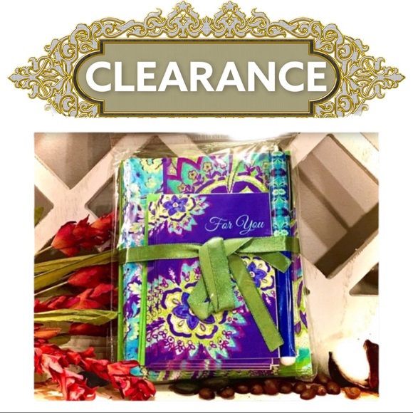 Other - Blank Card Stationery Set with Pen CLEARANCE